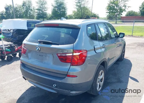 2012 BMW X3 xDrive28I from USA, damaged, VIN 5UXWX5C5XCL719235
